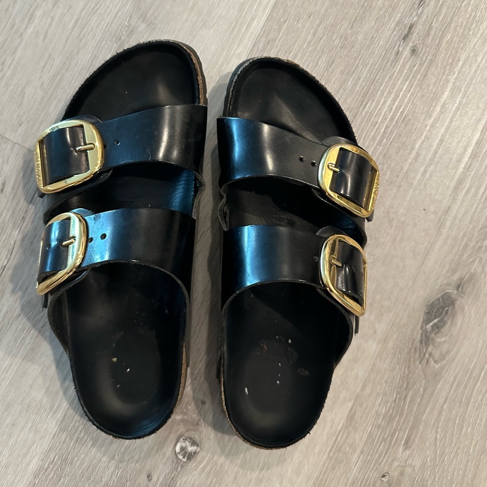 Birkenstock Arizona High Shine Big Buckle sandal